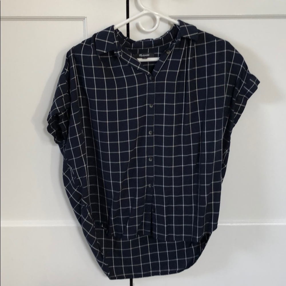 Madewell Button Down Short Sleeve Shirt